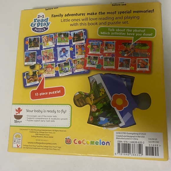 Cocomelon Puzzle Book 🖤3 for 10🖤 - Picture 2 of 2